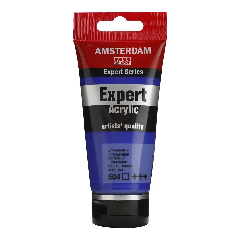 Amsterdam Acrylic Expert - 75 ml Ultramarine - Akrylfarver, Kunstnerfarver