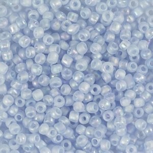 Rocaillepärlor 3 mm Ljusblå center 25 g Rocaillepärlor 3 mm Ljusblå center 25 g