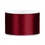 Satinband - 25 m - Vinr�tt - Bredd: 38 mm