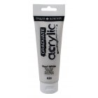 Akrylfrg Graduate 120 ml - Pearl White