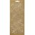 Klistremerker - gull - kristtorn - 10 x 23 cm