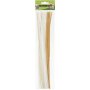 Chenillepinnar 6 mm, 20-pack, blandade vita f�rger