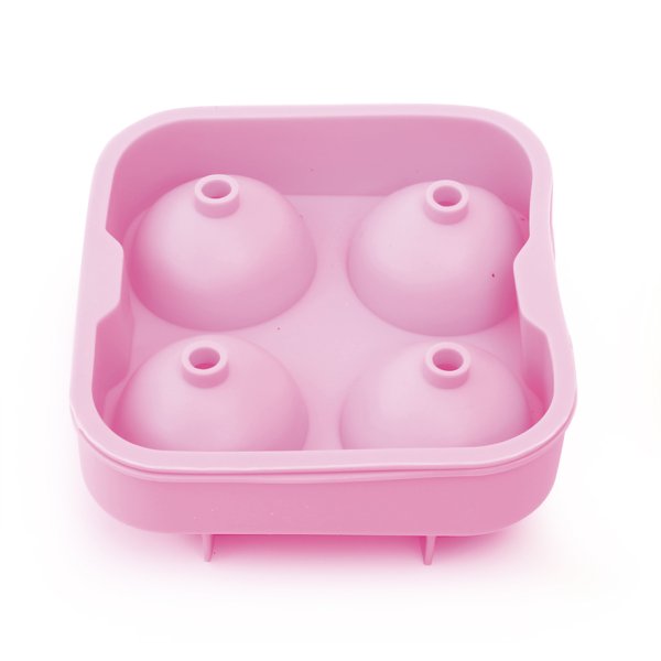 Tvålflexform med 4 runda former, 4,5 cm Tvålflexform med 4 runda former, 4,5 cm