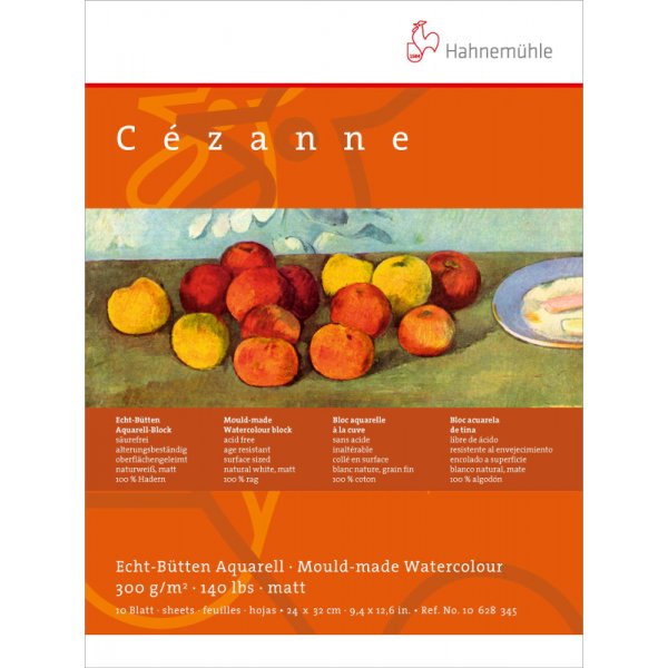 Akvarellblock Hahnemhle Czanne 300g Matt