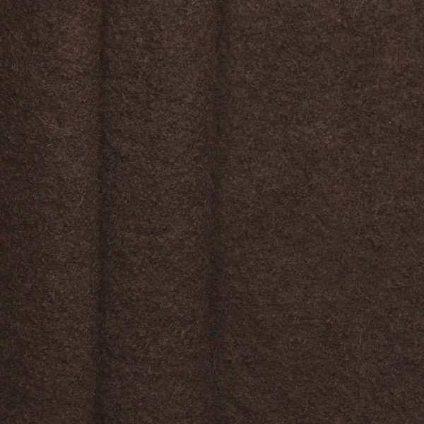 100 % Kokad ull Mörkbrun - 140 cm - 100% ull, Ulltyg, Tyger
