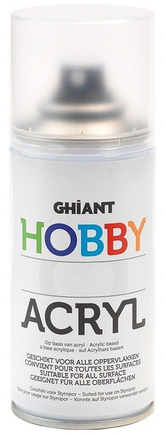 Spraymaling Ghiant Acryl 300 ml - Citrongul - Spraydåser, Spraymaling, Hobbyfarve