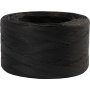 Raffia Papirgarn - svart - 100 m