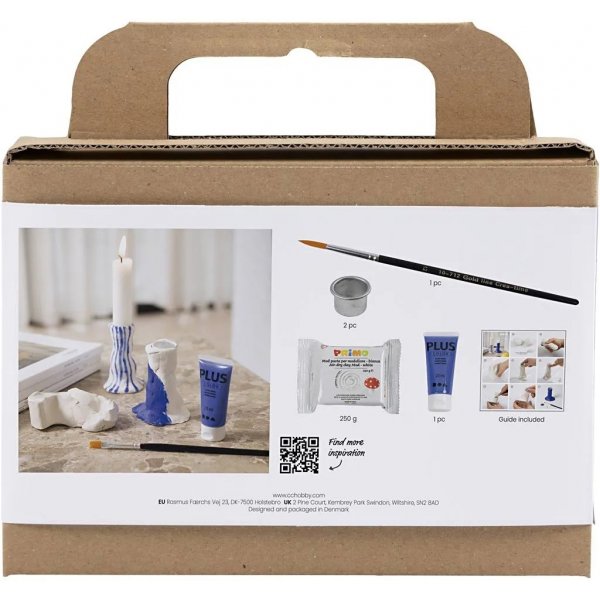 Mini DIY Kit Modellera, Ljusstake Mini DIY Kit Modellera, Ljusstake