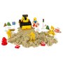 Kinetisk sand byggset 1100 g med formar, fordon och figurer - Kreativ lek