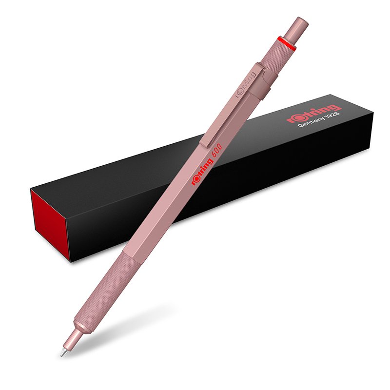 ROTRING 600 - Rose guld - Kuglepenne, Penne, Penne, kridt & tusch