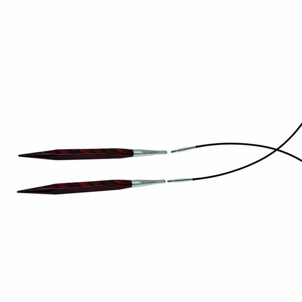 Endepinde Cubics - Normal/8,00 mm - Endepinde, Strikkepinde, Strikning, Strikke, hækle, knytte og væve