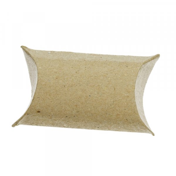 Frseglingsask kudde 9 x 6 x 3 cm - brun - 24 st