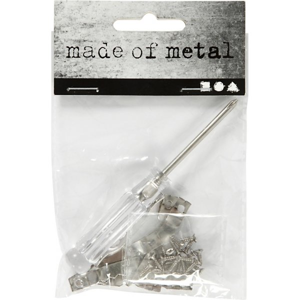 Beslag - silver - 10 st Beslag - silver - 10 st
