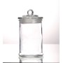 Glasburk med lock 14,5 x 8 cm
