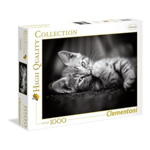 Puslespill HQ Kolleksjon 1000 brikker - Kitty Puslespill HQ Kolleksjon 1000 brikker - Kitty