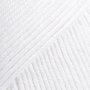 DROPS Safran Uni Colour garn - 50 g - Hvid (17)