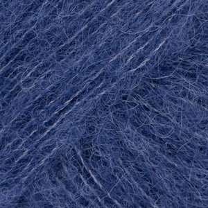 DROPS Brushed Alpaca Silk garn - 25g - Marineblå (39) DROPS Brushed Alpaca Silk garn - 25g - Marineblå (39)