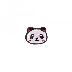 Paljettmrke Vndbart - Small Cute Panda