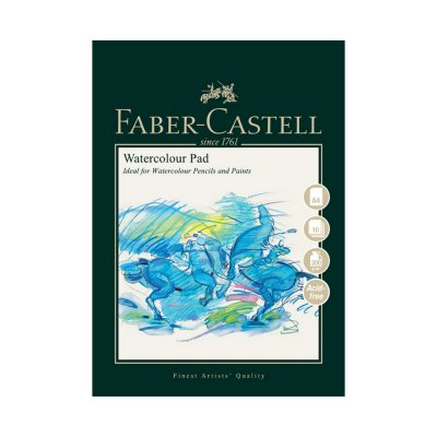 Akvarellblock Faber-Castell 300gr Spiral - A5