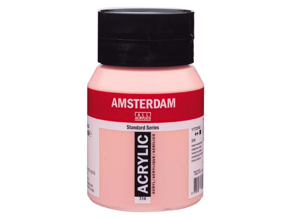 Amsterdam Akryl 500 ml - Venetian Rose - Akrylfarver, Kunstnerfarver
