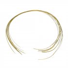 Smycketrd halsband 0,40 mm x 45 cm - guld ppen bajonett / 3 rader