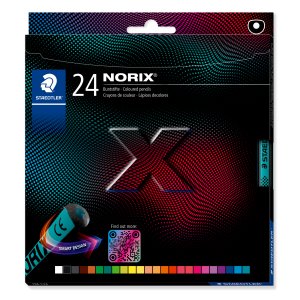 Farveblyanter Norix 24 farver - Assorteret Farveblyanter Norix 24 farver - Assorteret