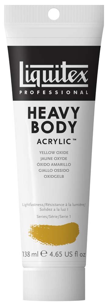 Akrylfärg Heavy Body Liquitex 138 ml - 416 Yellow oxide - Akrylfärger, Konstnärsfärger