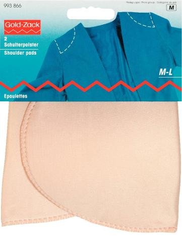 Axelvadd inlägg utan fästanordning Beige M - L 2 st - Axelvaddar, Mellanläggsmaterial & backing, Sytillbehör & sybehör