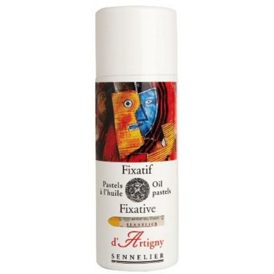 Fixativ Oil Pastel Sennelier 400ml Sprayflaska