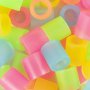 Rörpärlor Nabbi 10x10 mm Neonfärger 1000 st Rörpärlor Nabbi 10x10 mm Neonfärger 1000 st