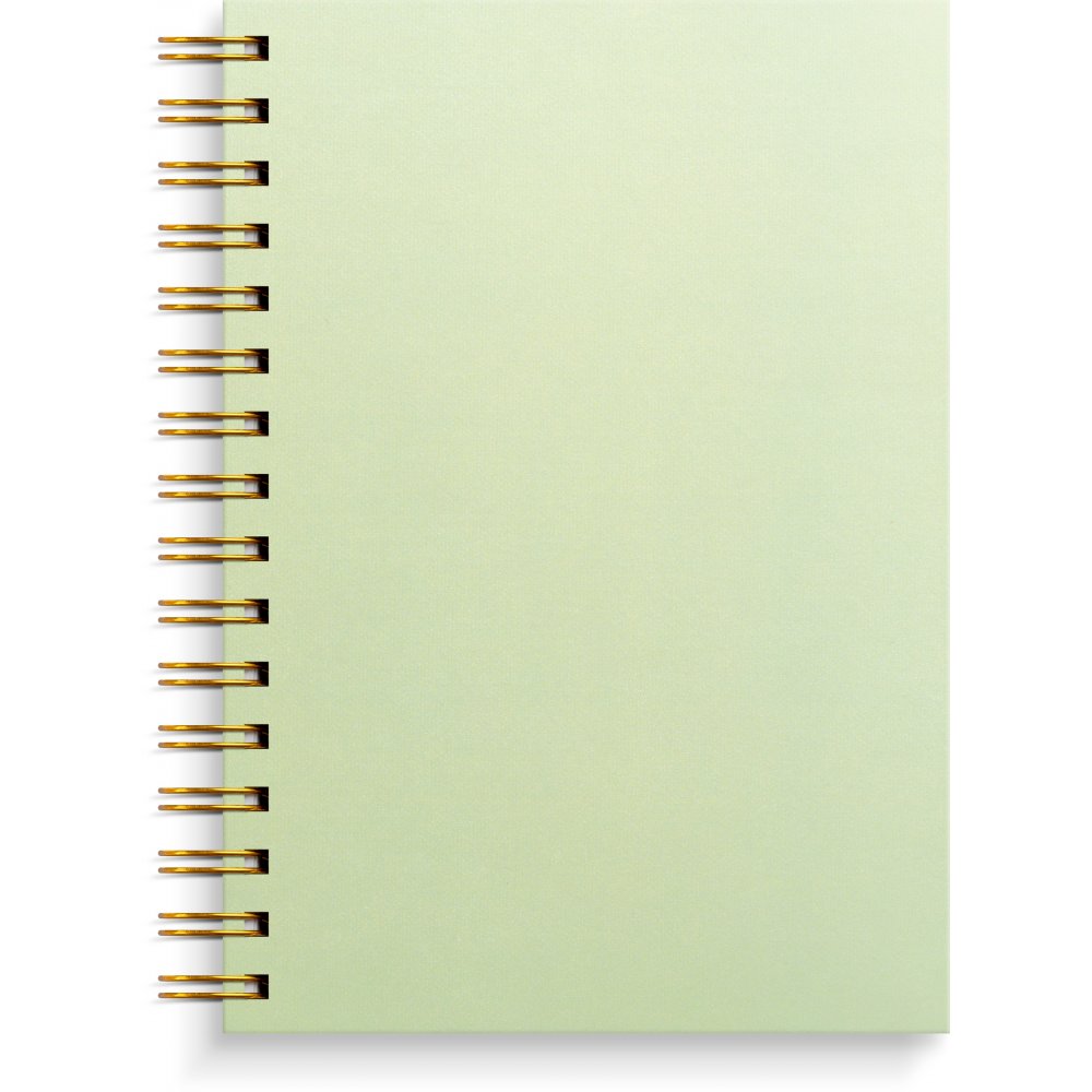Notesbog - A5 - Grøn - Notesbøger, Kontorartikler