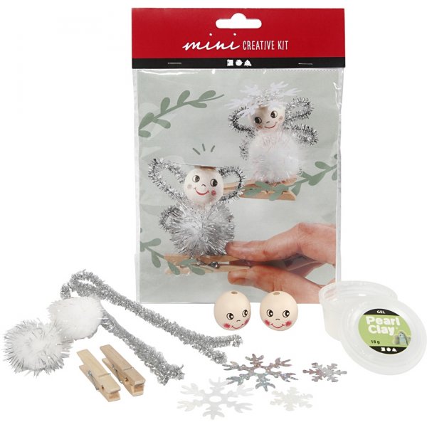 Mini DIY Kit - ängel på klämma Mini DIY Kit - ängel på klämma