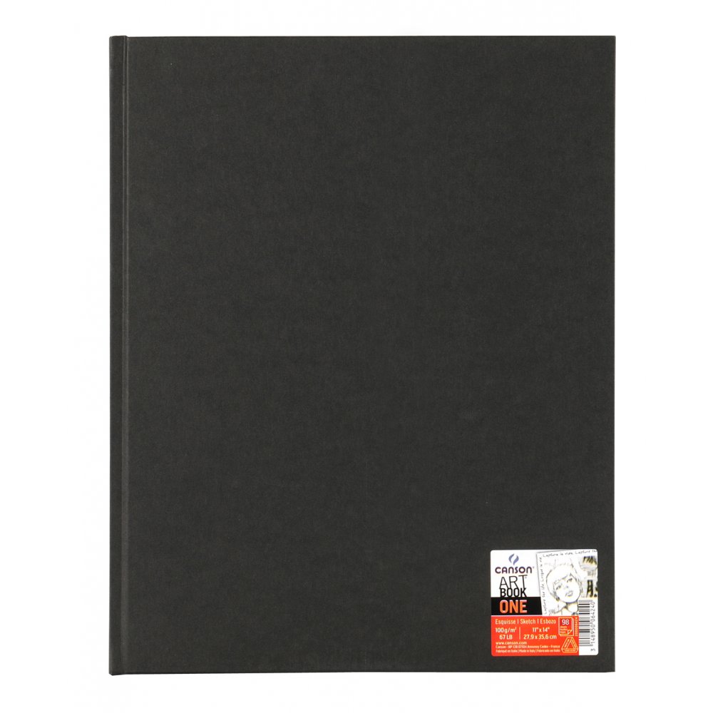 Skissebok Canson ONE 100 g - 27,9 X 35,6 cm (innbundet) - Skisseblokk, Blokk