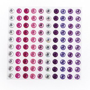 100 rhinestones 5 mm rosaviolett 100 rhinestones 5 mm rosaviolett