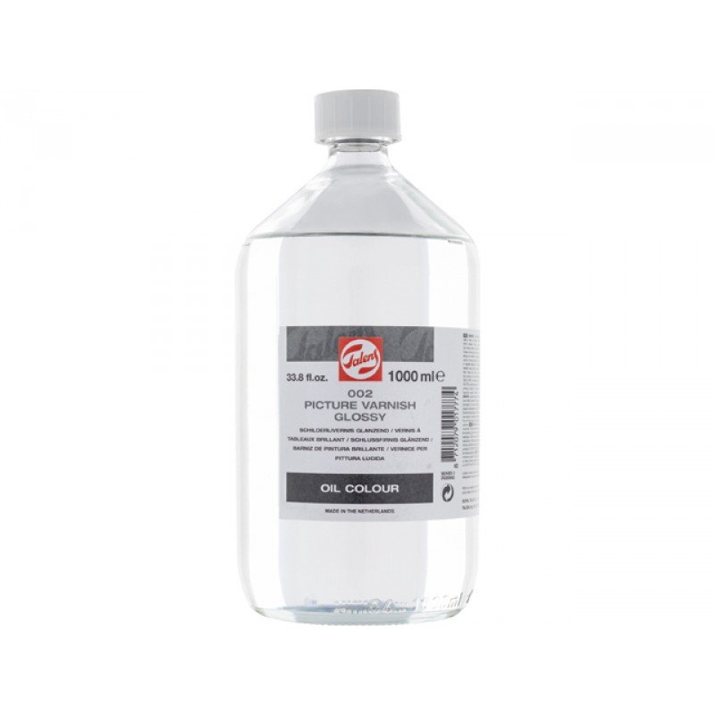 Fernis Blank - 1000 ml - Oliefarve lak / lak, Hobbylack, Fernis og kunstner medier til kunstmaling