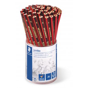 Jumboblyanter i tinn HB - 50 blyanter