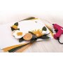 Pysselkit i filt � blomsterkrans