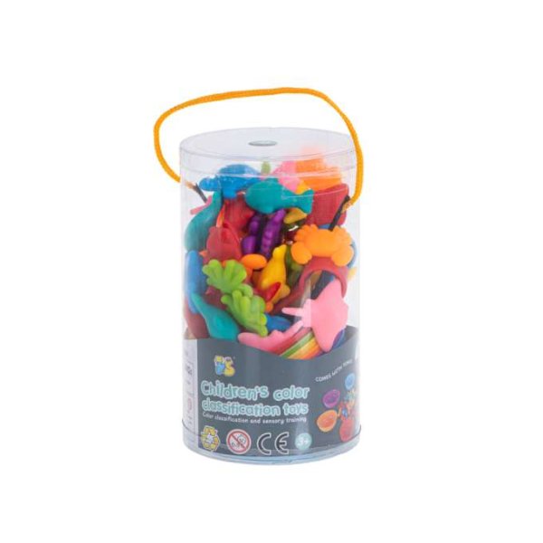 R�kneset Safari med djurfigurer 36 delar - Montessori