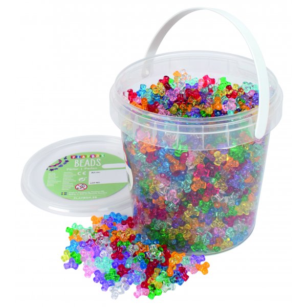 Propellerpärlor - transparenta - 2200 st Propellerpärlor - transparenta - 2200 st