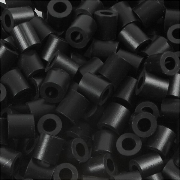 Rörpärlor - sort (32220) - medium - 1100 st Rörpärlor - sort (32220) - medium - 1100 st