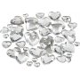 Rhinestones - silver - 6+10+14 mm - 252 st