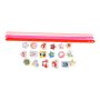 Armbandset Hello Kitty - 3 armband med 18 berlocker