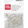 Rocaillep�rlor 5 x 2 mm, silverglans, 10 g
