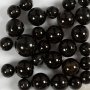Agatp�rlor svart 10x10-15x6 mm - 28 st.