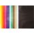 Blankt papir - blandede farver - 50 ark