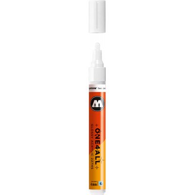 Akryl tuscher - Molotow - 227HS - 4mm - Blank hvid - Akrylmarkør, Molotow Markers, Markers, Penne, Penne, kridt & tusch