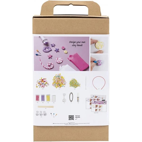 DIY Kit Smykker for barn, blandede farger DIY Kit Smykker for barn, blandede farger