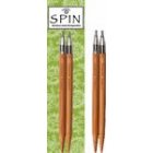 Ändstickor Bambu Spin 13 cm - 4,5 mm (S) - Ändstickor, Stickor, Stickning, Sticka & virka