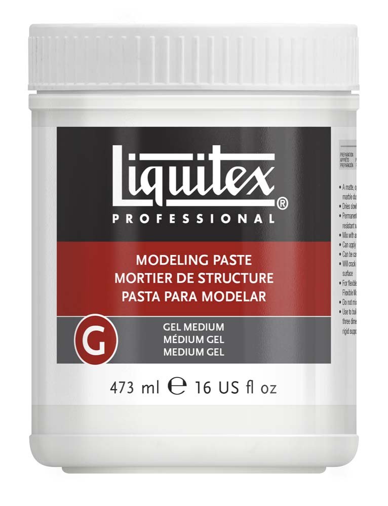 Modelleringspasta Liquitex 473 ml - Akrylmedier, Malermedium, Fernis og kunstner medier til kunstmaling