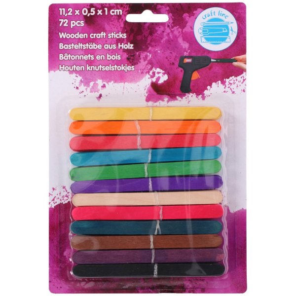 Glasspinnar Frg - 72-pack